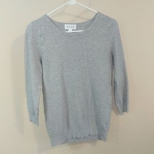 Gray sweater